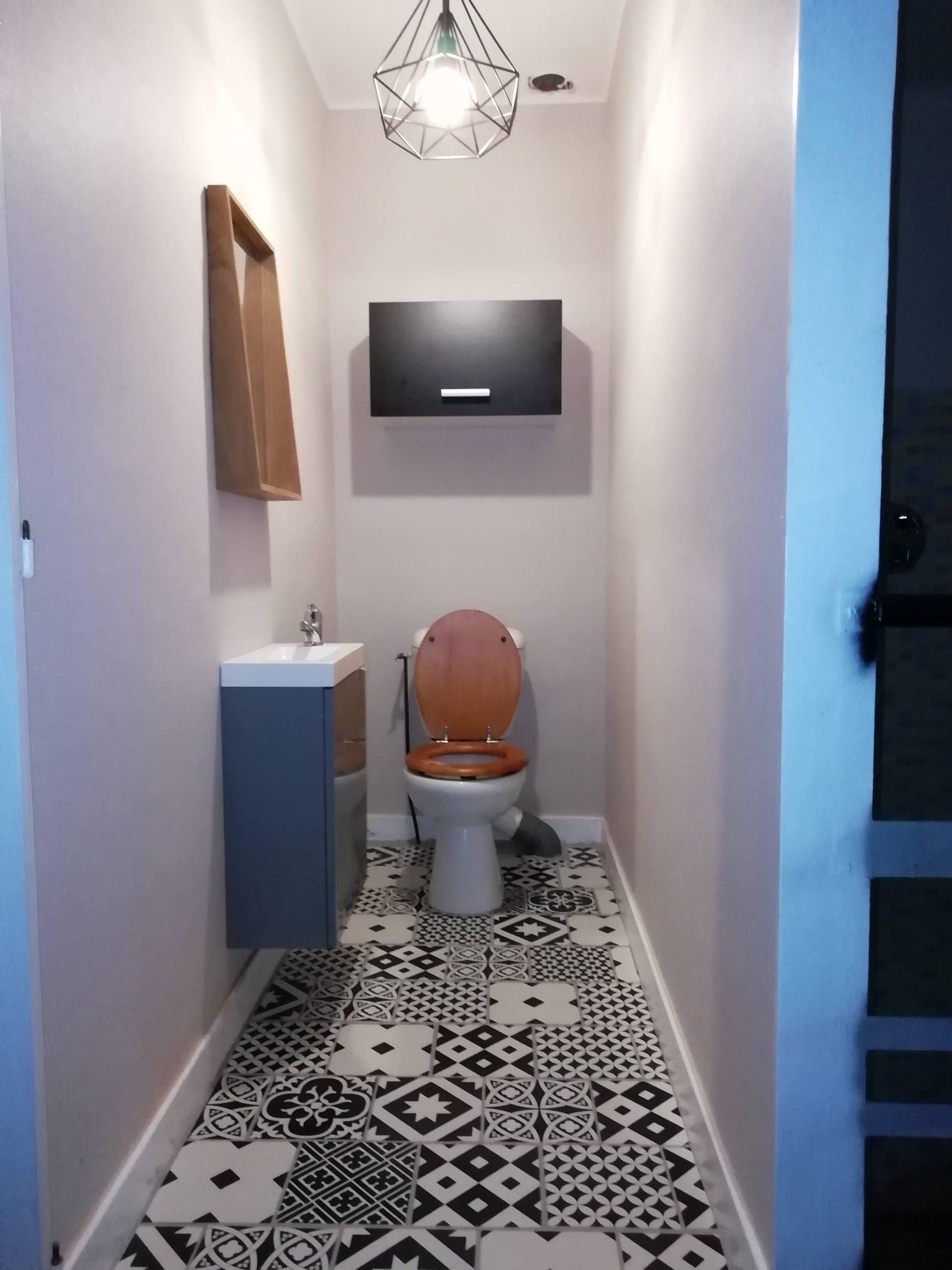 Rénovation toilettes wc lave mains lavabo calendini plomberie